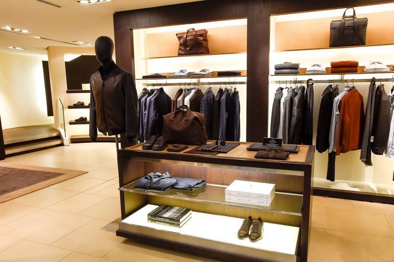 Maserati x Zegna wardrobe 2015 capsule collection in the Frankfurt Store