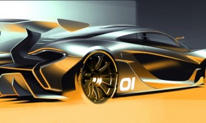 McLaren P1 GTR design concept McLaren P1 GTR design concept