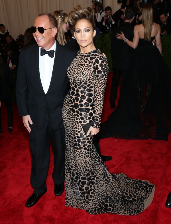 Michael Kors and Jennifer Lopez