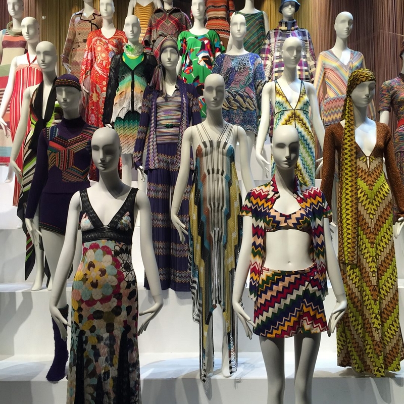 Missoni Art Colour at the Fashion and Textile Museum 2016 expo