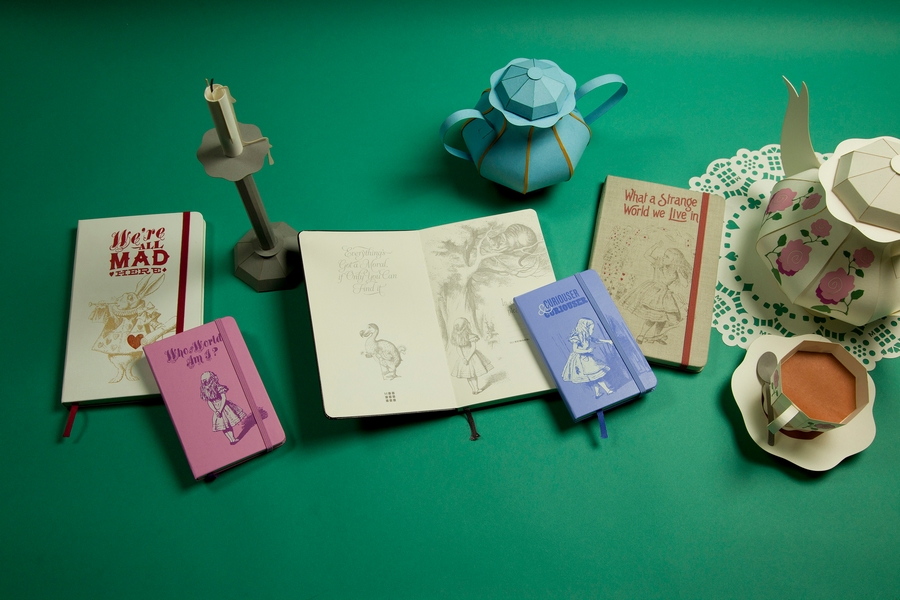 Moleskine Launches Alice’s Adventures in Wonderland Limited Edition Collection-