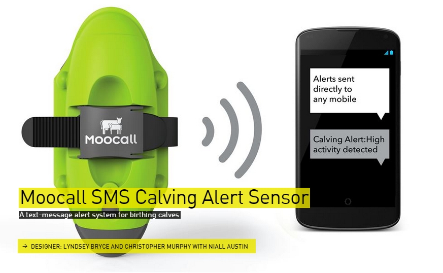 Moocall SMS Calving Alert Sensor - The Designs of the Year 2015 nominees @ Design Museum London