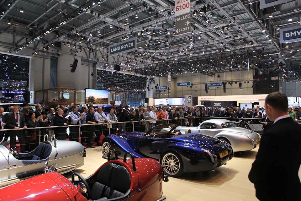 Morgan Motor Company at Geneva Motor Show 2015-2016 Morgan Aero 8 evolved