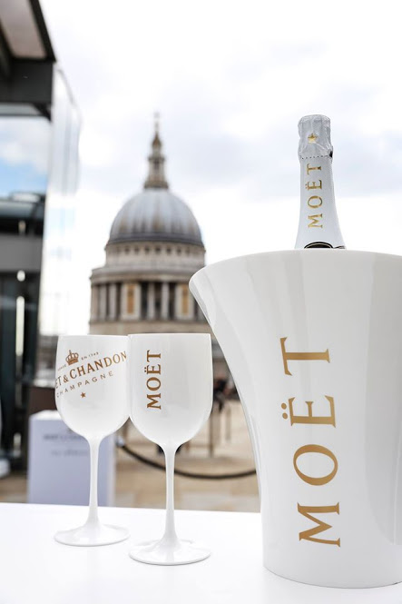 Moët Ice Impérial summer rooftop pop-up - Bompass and parr