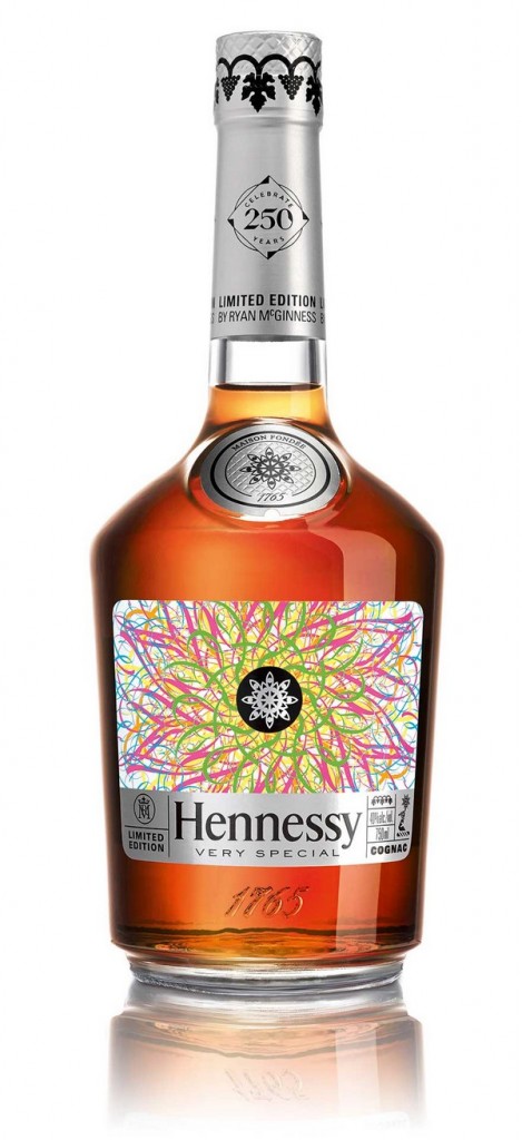 New York artist creates limited edition glow-in-the-dark label for Hennessy