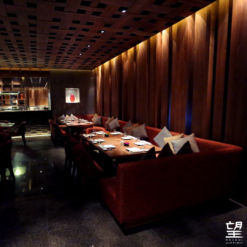 Nozomi - best Luxury Restaurant in Saudi Arabia at Luxury Lifestyle Awards 2016 -interior
