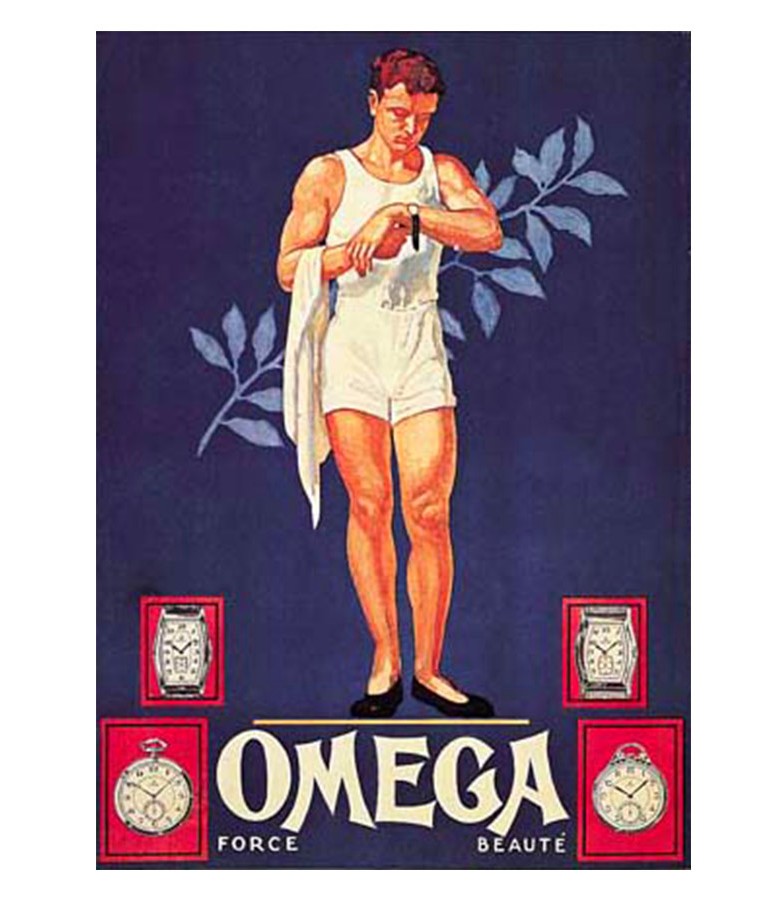 OMEGA Olympic timekeeping -adv Force Beaute