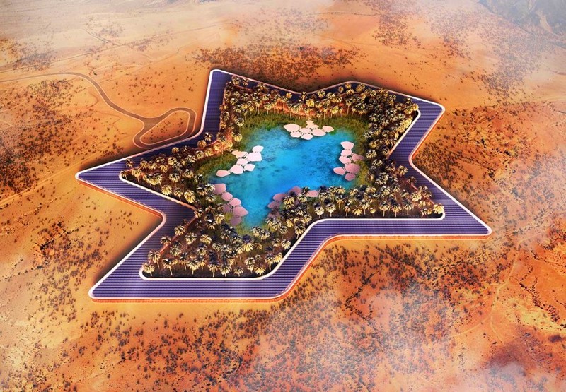 Oasis Eco Resort UAE-the new UAE eco-resort slated for completion in 2020 is striving to be the greenest in the world
