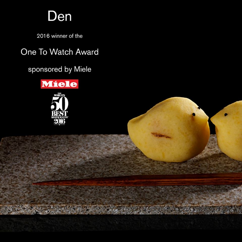 One To Watch Award, sponsored by Miele to Den inTokyo