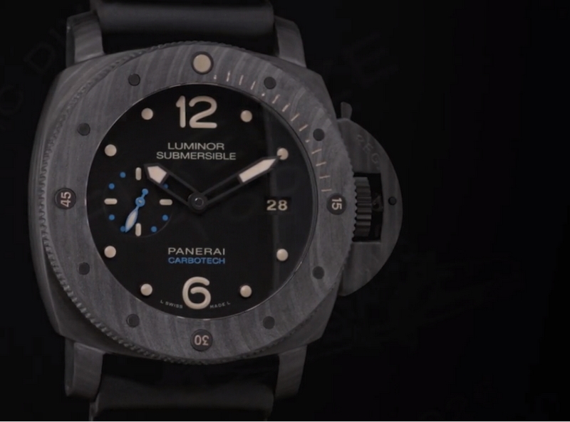 Panerai Carbotech Luminor Submersible 1950 Carbotech 3 Days Automatic 47mmwatch