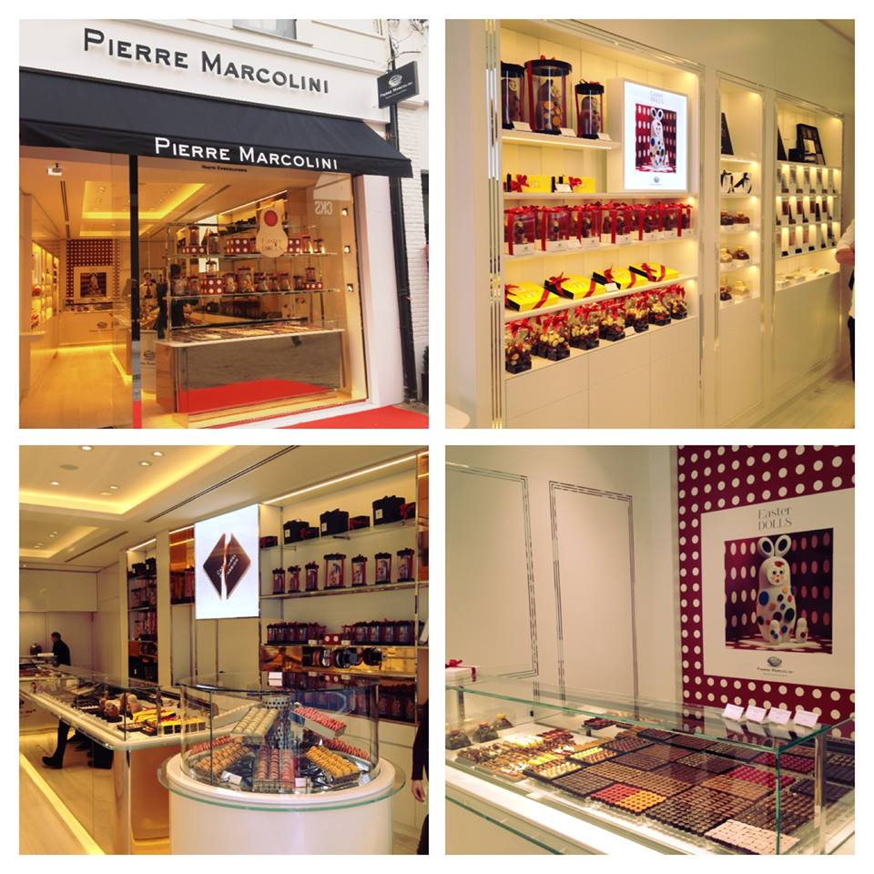 Pierre Marcolini -Haute Chocolaterie store in Antwerp