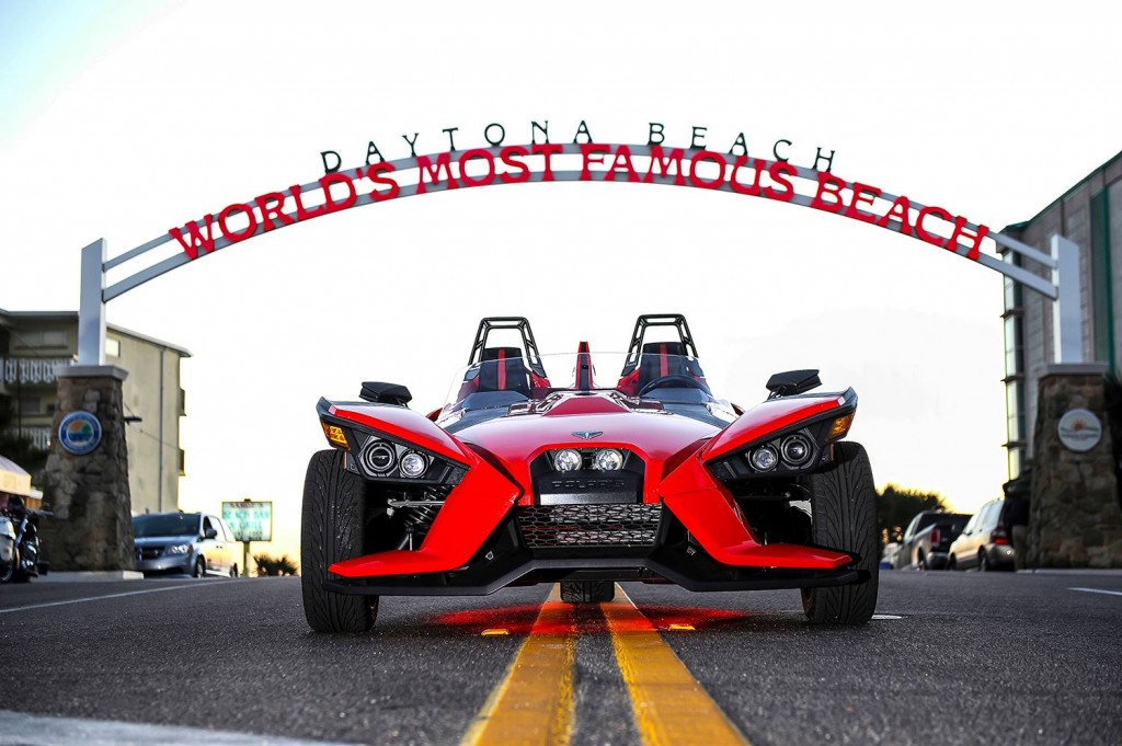 Polaris Slingshot - Red always makes the best kind of statement - ‎DaytonaBikeWeek‬