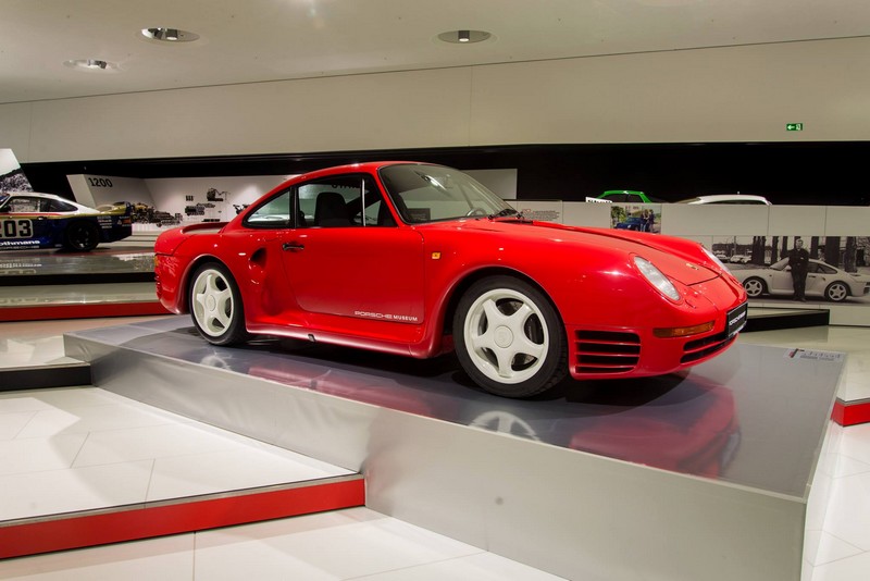 Porsche 959 exhibition Porsche Museum in 2015