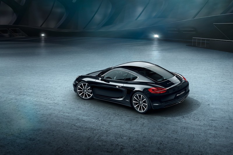 Porsche Cayman Black Edition 2015 model