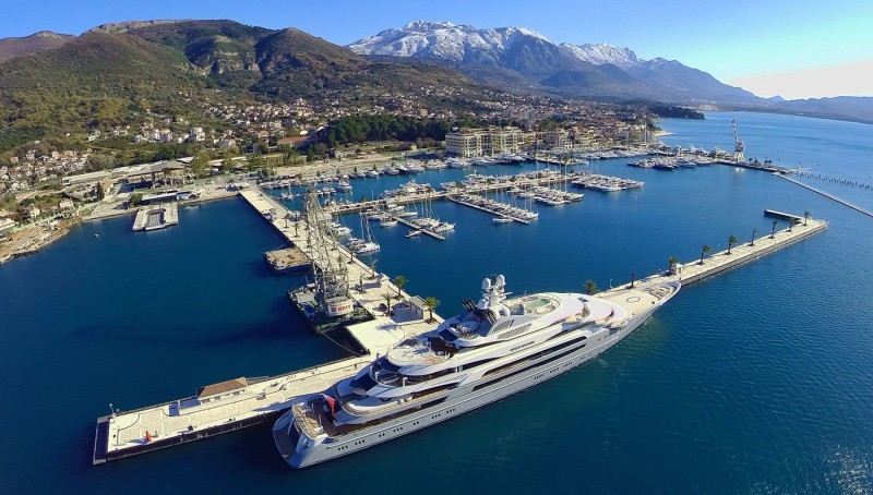 Porto Montenegro tops The List for Superyacht Berths