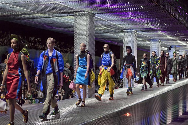 Prada Spring-Summer 2017 men's and women’s show finale