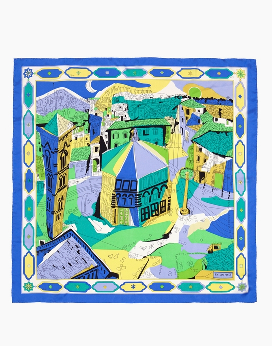 Pucci SOS Battistero - a  limited edition scarf to support the restoration of the