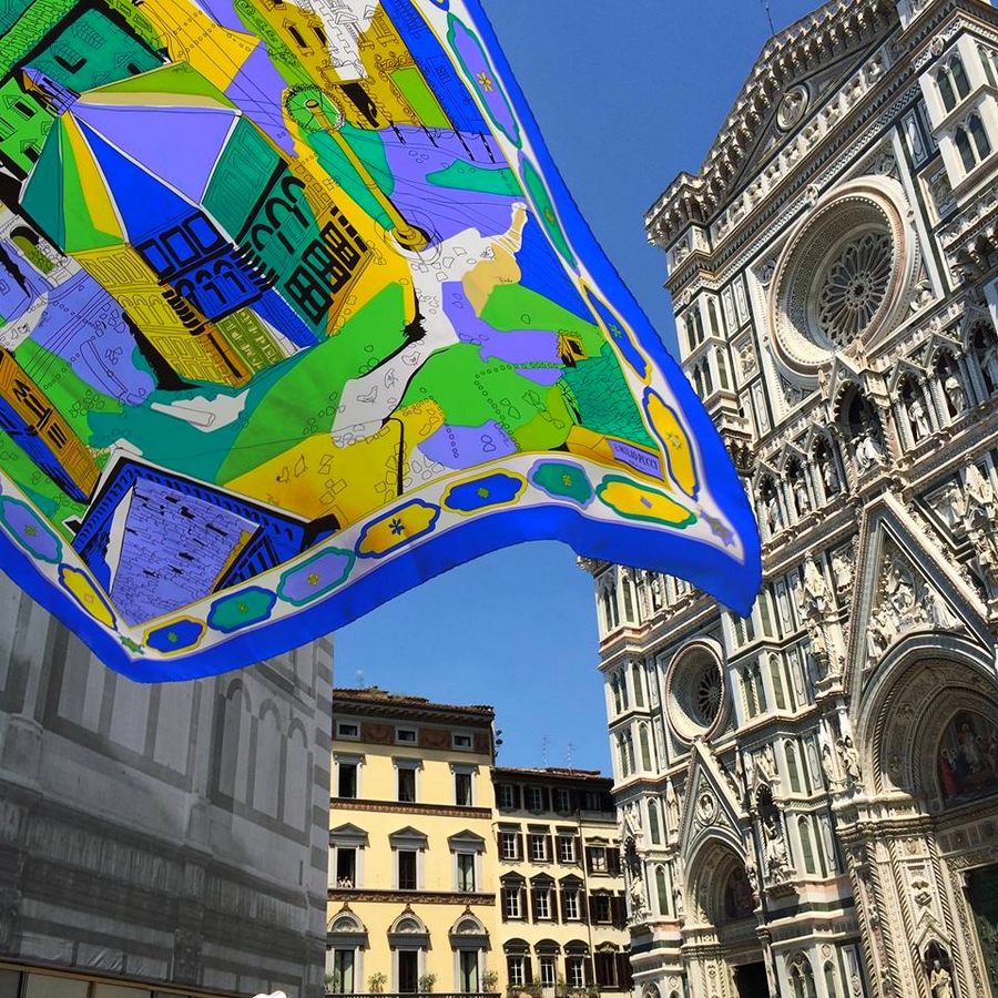 Emilio Pucci Battistero Print Benefits Baptistery Restoration