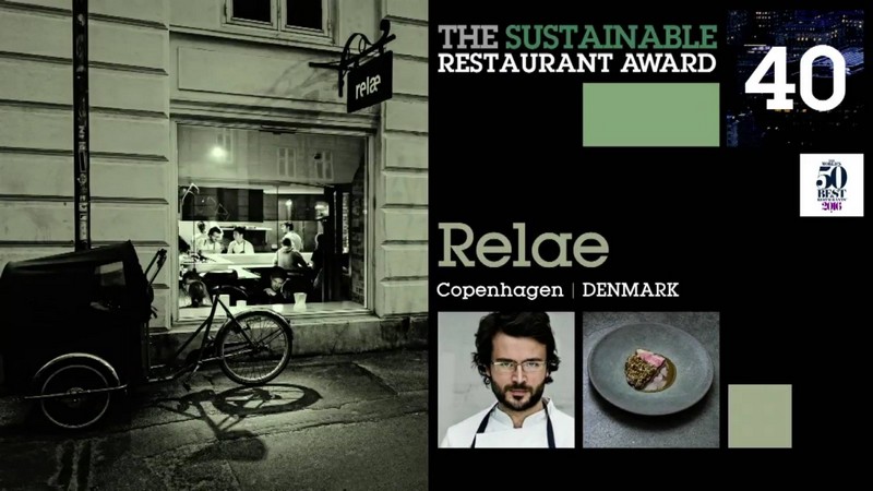 Relae in Copenhagen is winning the Sustainable Restaurant Award for the second year in a row-