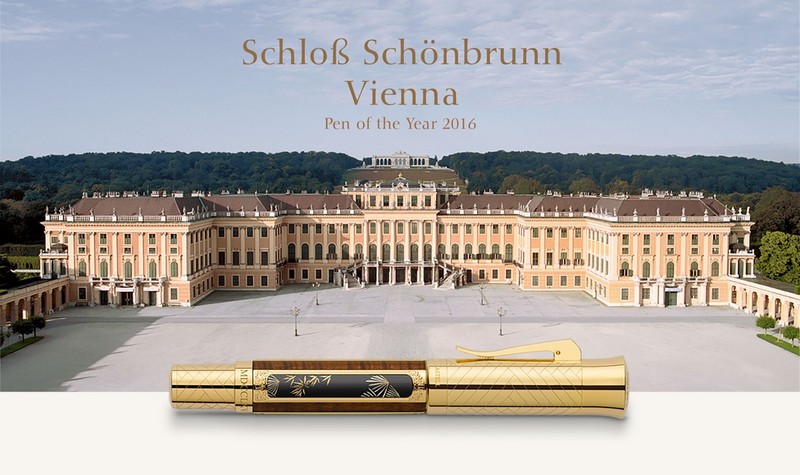 Schloss Schonbrunn, Vienna Pen of the Year 2016 -graffvon faber-castell