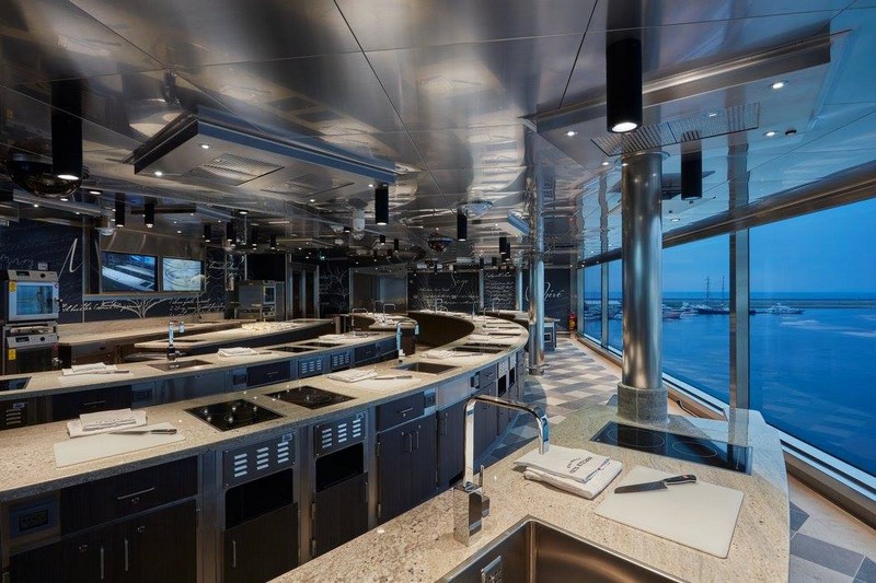 SevenSeasExplorer Culinary Arts Kitchen