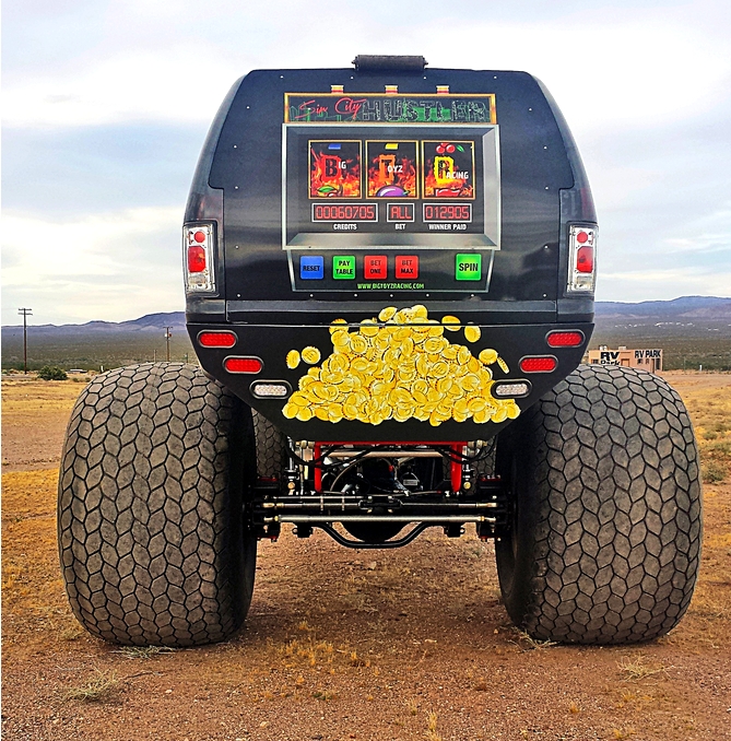 Sin City Hustler - the world’s first luxury monster truck--