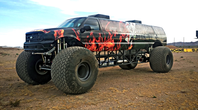 Sin City Hustler - the world’s first luxury monster truck