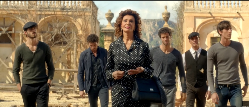 Sophia Loren for Dolce & Gabbana Rosa Excelsa ad campaign ACT one