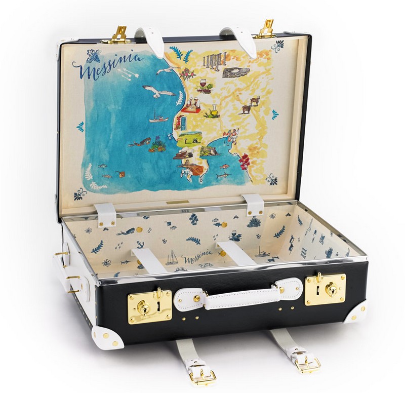 Sophia Sanchez de Betak for The Luxury Collection Messinia Limited edition travel suitcase