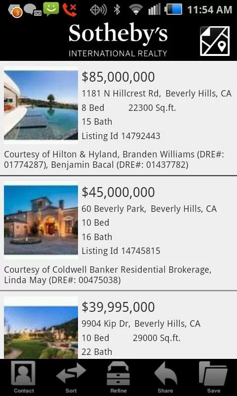 Sotheby's International Realty app-