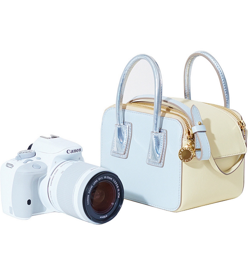 Stella McCartney x Canon Linda Bag and eos camera