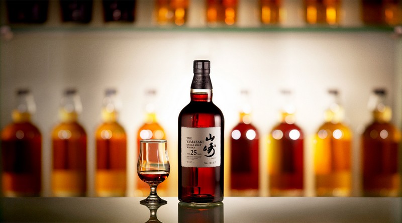 Suntory Yamazaki Japanese Whisky bottle