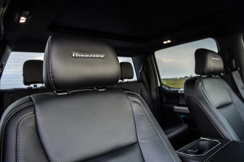 Super Limited and fierce Hennessey 25th Anniversary VelociRaptor 700 interior