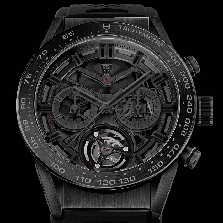 TAG HEUER Carrera Heuer-02T Black Phantom watch-