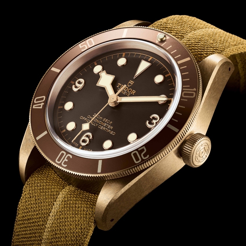 TUDOR Heritage Black Bay Bronze watch