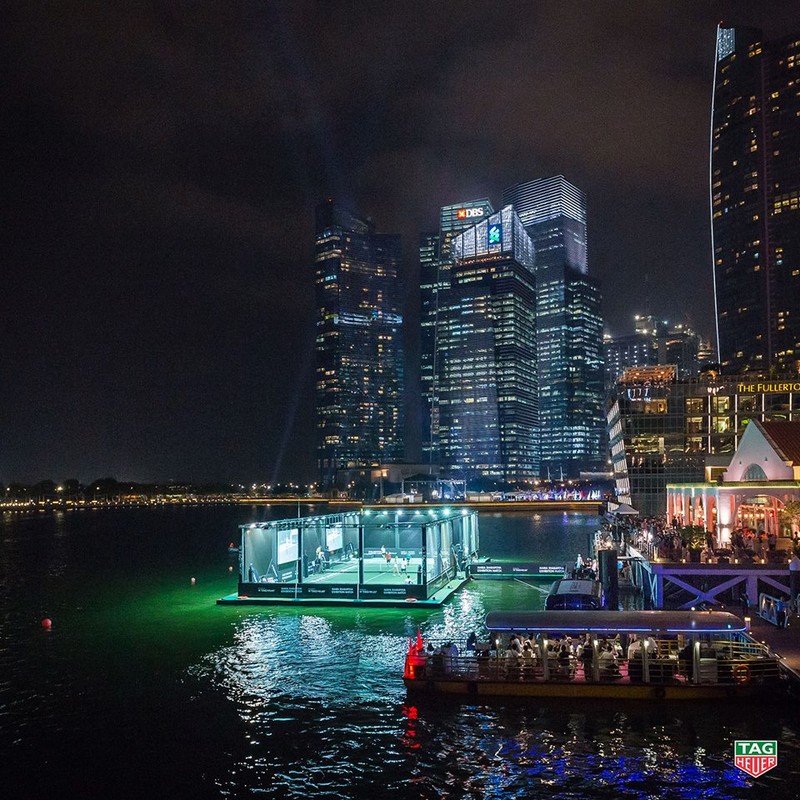 Tag Heuer - Singapore’s first floating tennis platform 2015-00