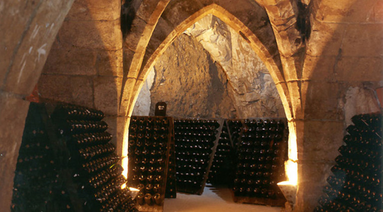 Taittinger Cellar