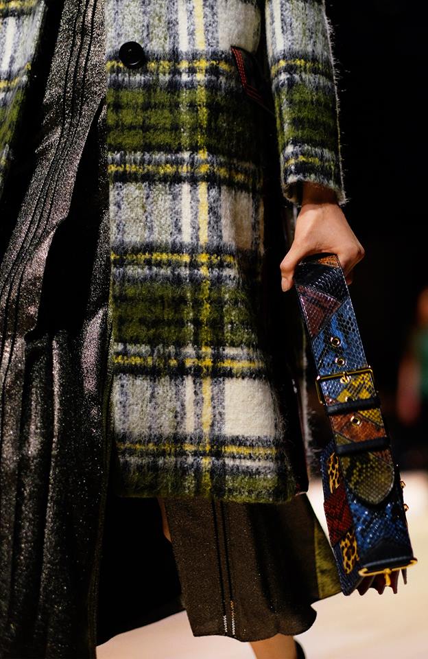 Tartan, lightweight lamé and The Patchwork take to the Burberry runway