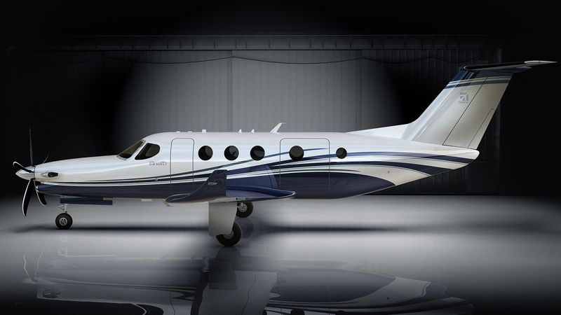 Textron Aviation debuts Cessna Denali single engine turboprop at Oshkosh-hangar