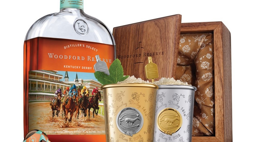 The 2015 edition of Woodford Reserve’s $1,000 Mint Julep Cup for the