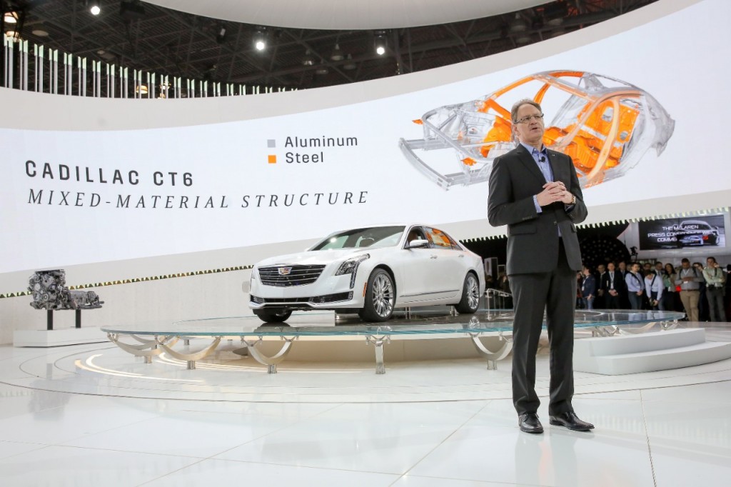 The 2016 Cadillac CT6 Introduced At New York International Auto Show