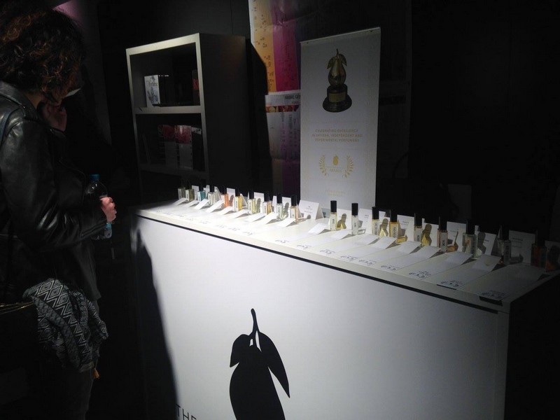 The Art and Olfaction Awards booth  at Esxence The Scent Of Excellence