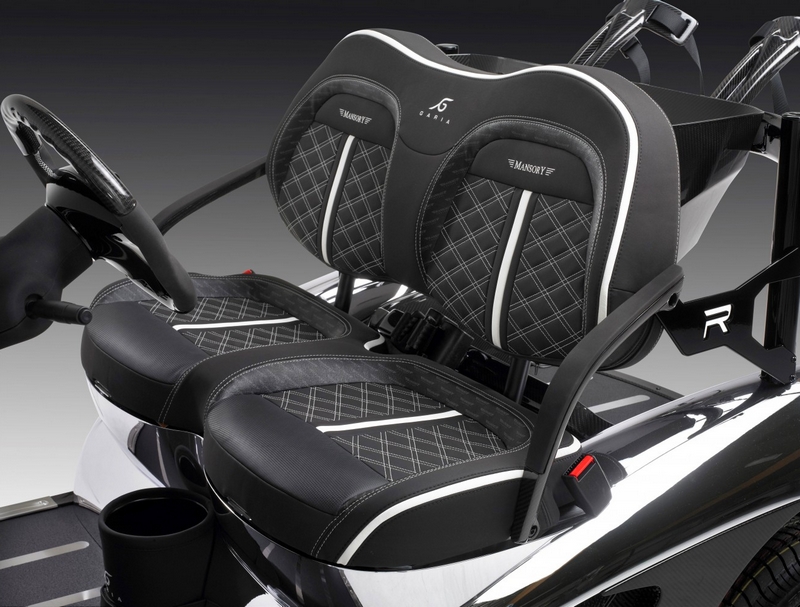 The Garia Mansory Prism - The fastest and lightest golf cart--