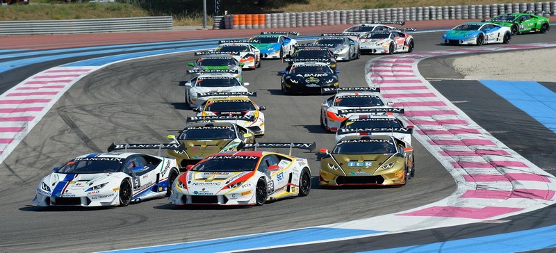 The Lamborghini Blancpain Super Trofeo North America series-