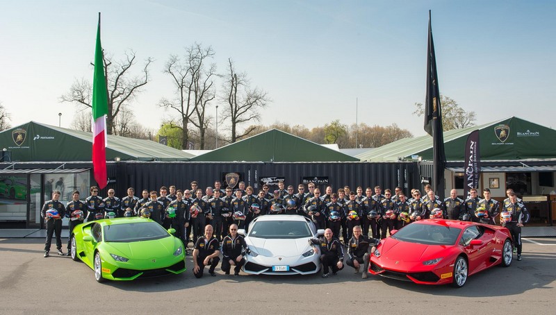 The Lamborghini Blancpain Super Trofeo North America series