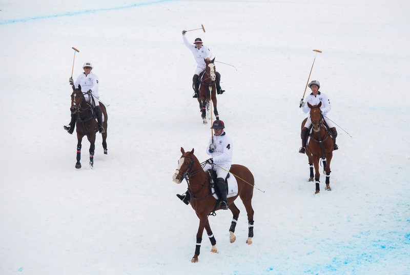 The Maserati Polo Tour 2016 began with a thrilling start at the 2016 Snow Polo World Cup St. Moritz - photos