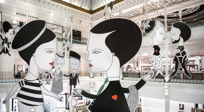 New Exhibition at the Le Bon Marché Department Store in Paris