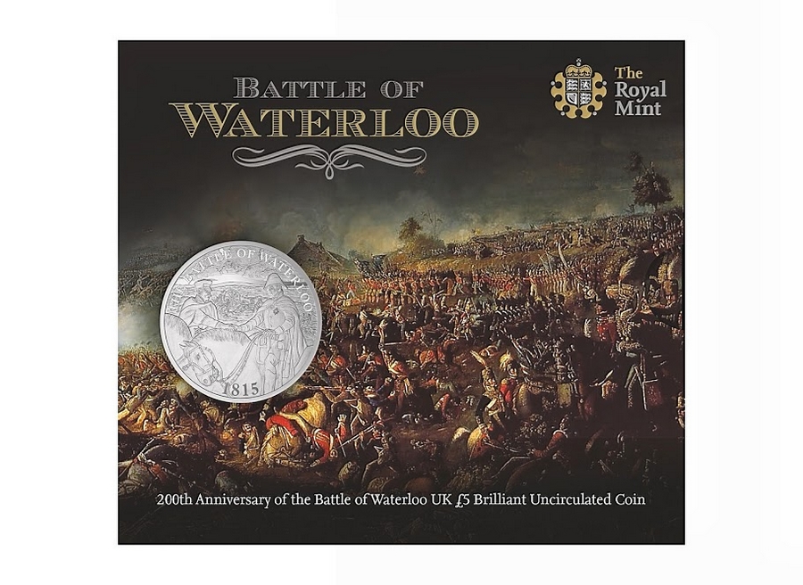 The Royal Mint marks 200 years since the Battle of Waterloo- --