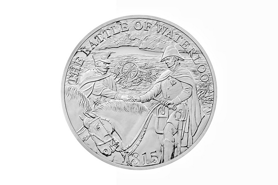 The Royal Mint marks 200 years since the Battle of Waterloo-2015 coins