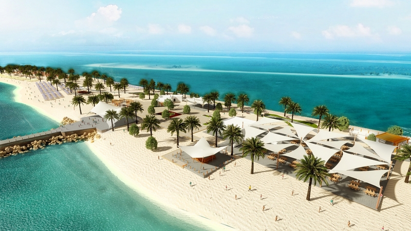 The Sir Bani Yas Island beach oasis - a brand new island destination